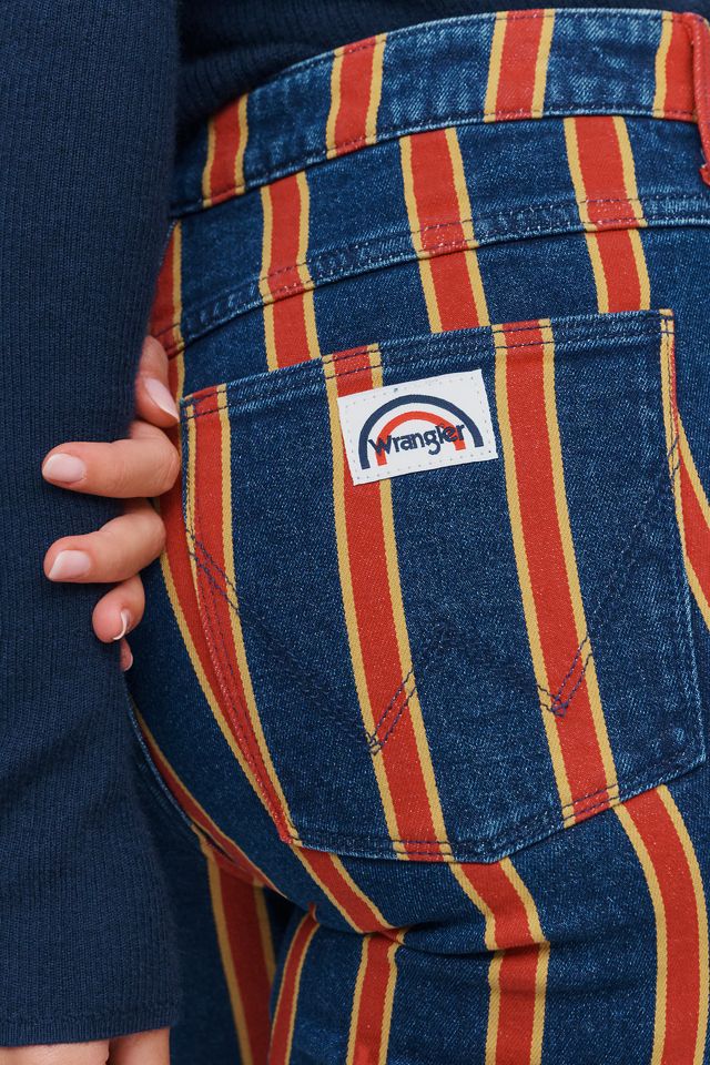 Wrangler Rainbow Mid Rise Flare Jeans  #1