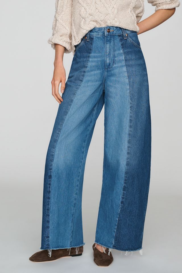 Wrangler Cowboy High-Rise Barrel Jeans  #1
