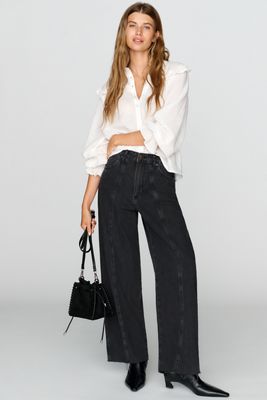 Wrangler Cowboy High Rise Barrel Jeans 