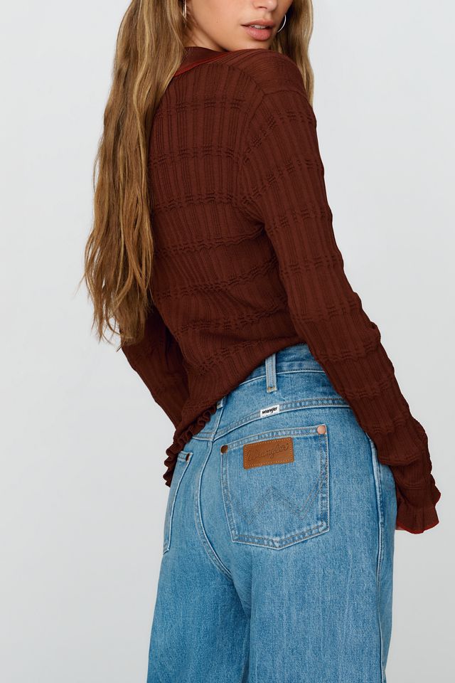 Wrangler Joey High-Rise Wide-Leg Jeans #3