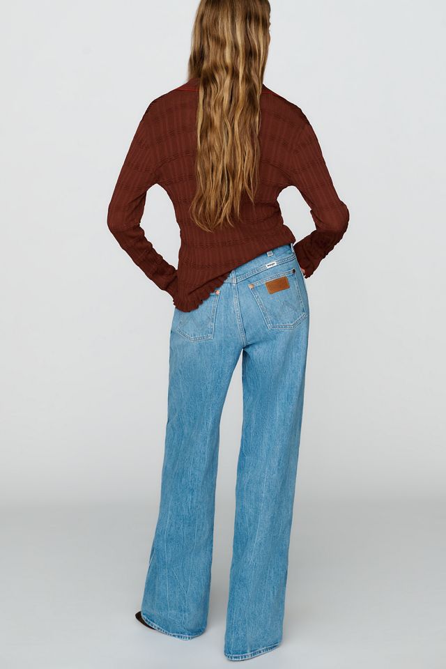 Wrangler Joey High-Rise Wide-Leg Jeans #4