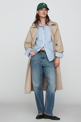 LEE High-Rise Relaxed Straight-Leg Jeans