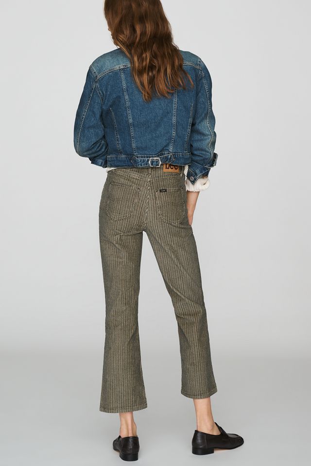 Lee Kick Boot High Rise Bootcut Cropped Jeans #2