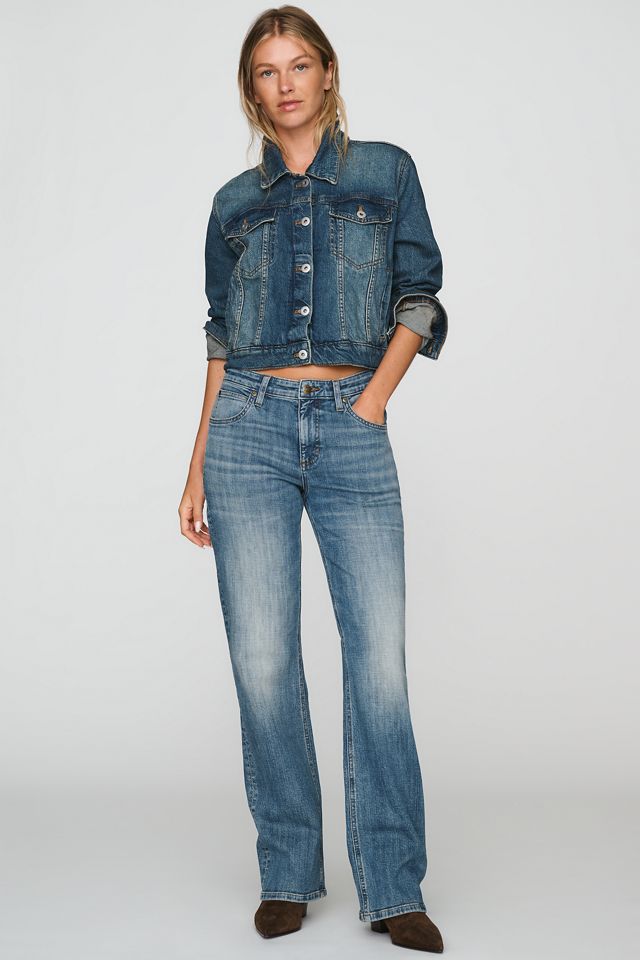 Lee Bow Mid-Rise Flare Jeans #1