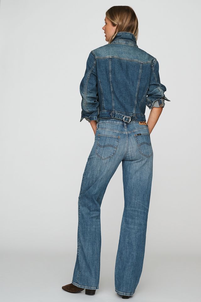 Lee Bow Mid-Rise Flare Jeans #3