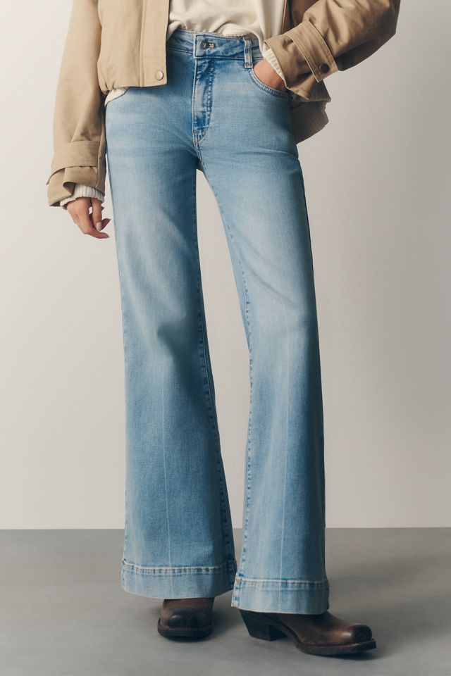 Pilcro Retro High-Rise Flare Jeans #1