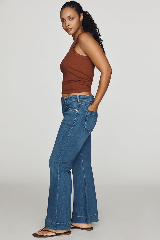 Jeans Acampanados Retro de Tiro Alto Pilcro #10