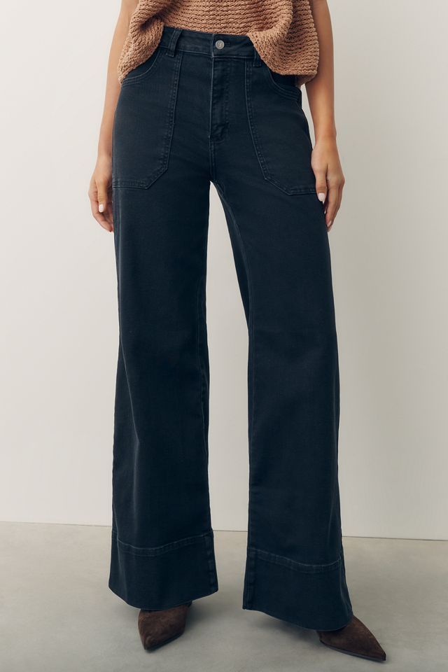 Pilcro Rylan Relaxed High-Rise Flare Jeans #1