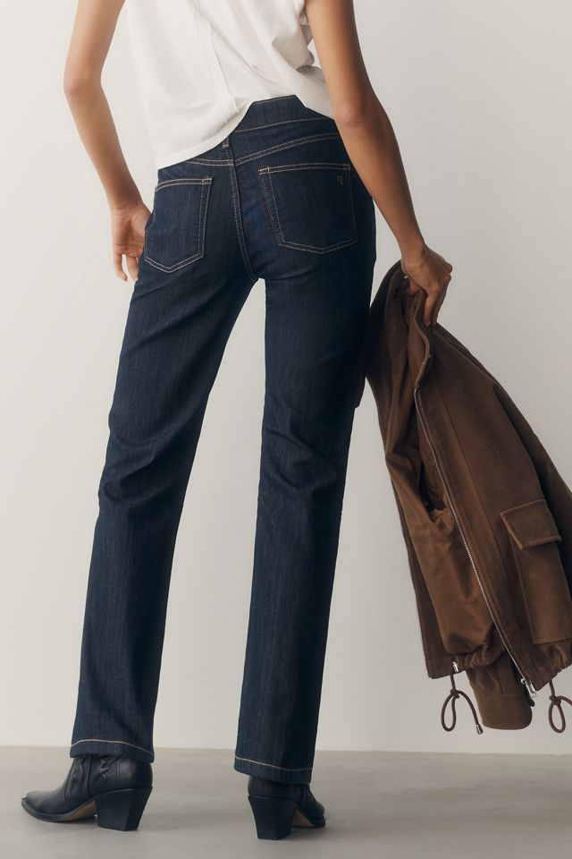 Pilcro High-Rise Seamed Straight-Leg Jeans #2