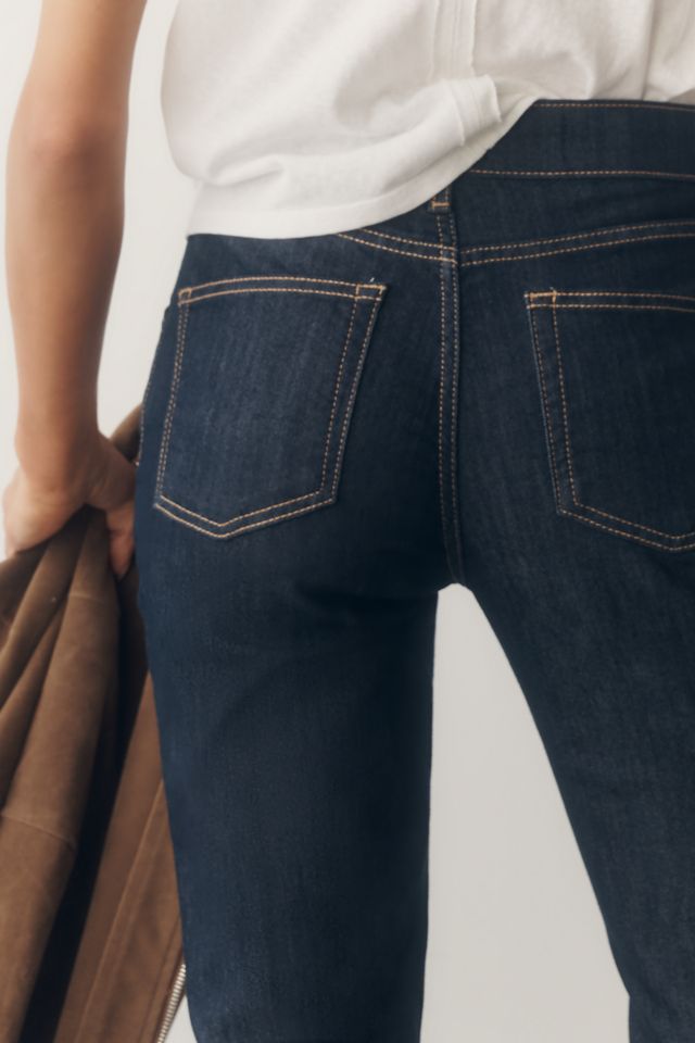 Pilcro High-Rise Seamed Straight-Leg Jeans #4