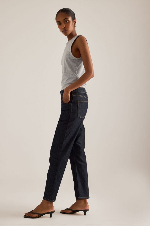 Jeans a Gamba Dritta con Cuciture Pilcro #2
