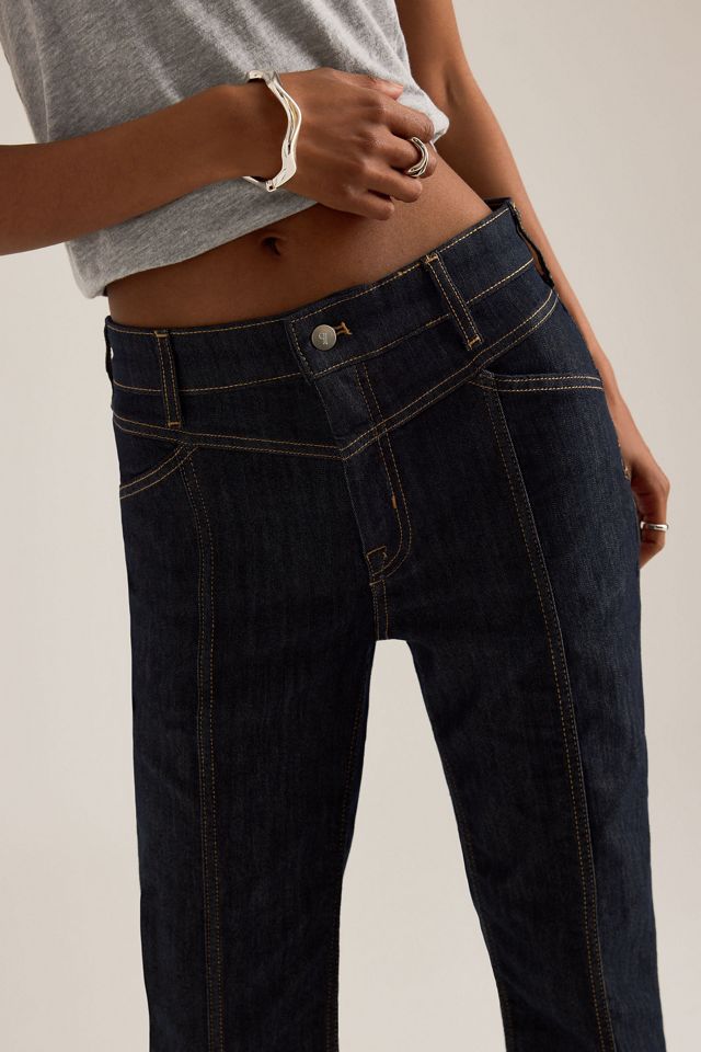 Jeans a Gamba Dritta con Cuciture Pilcro #4