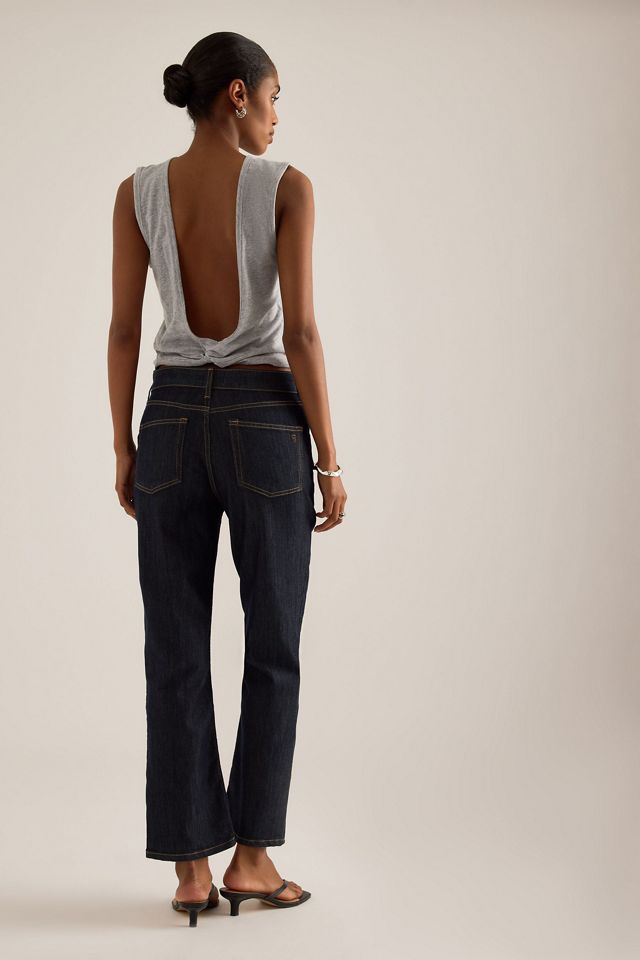 Jeans a Gamba Dritta con Cuciture Pilcro #5