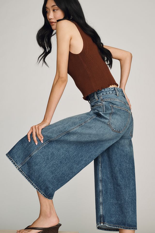 Pilcro High-Rise Baggy Culotte Jeans #3