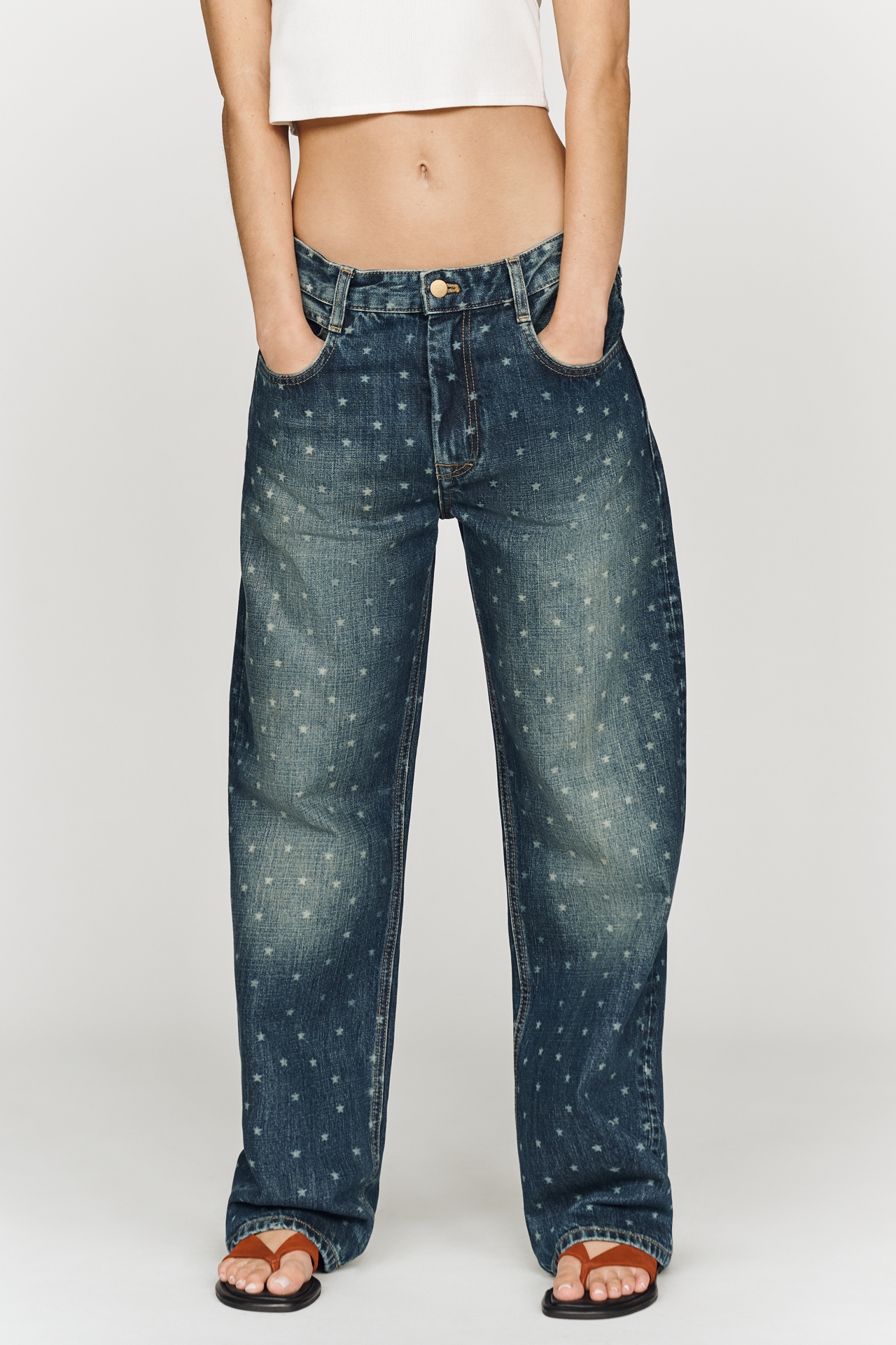 Celeste Mid-Rise Relaxed Jeans by Pilcro