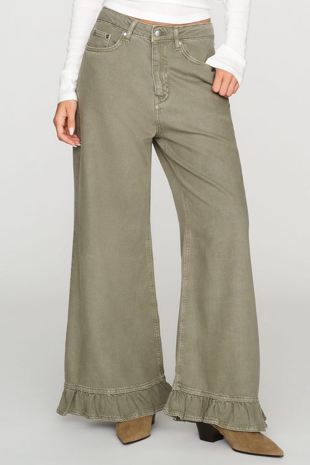 Pilcro High-Rise Wide-Leg Jeans #1