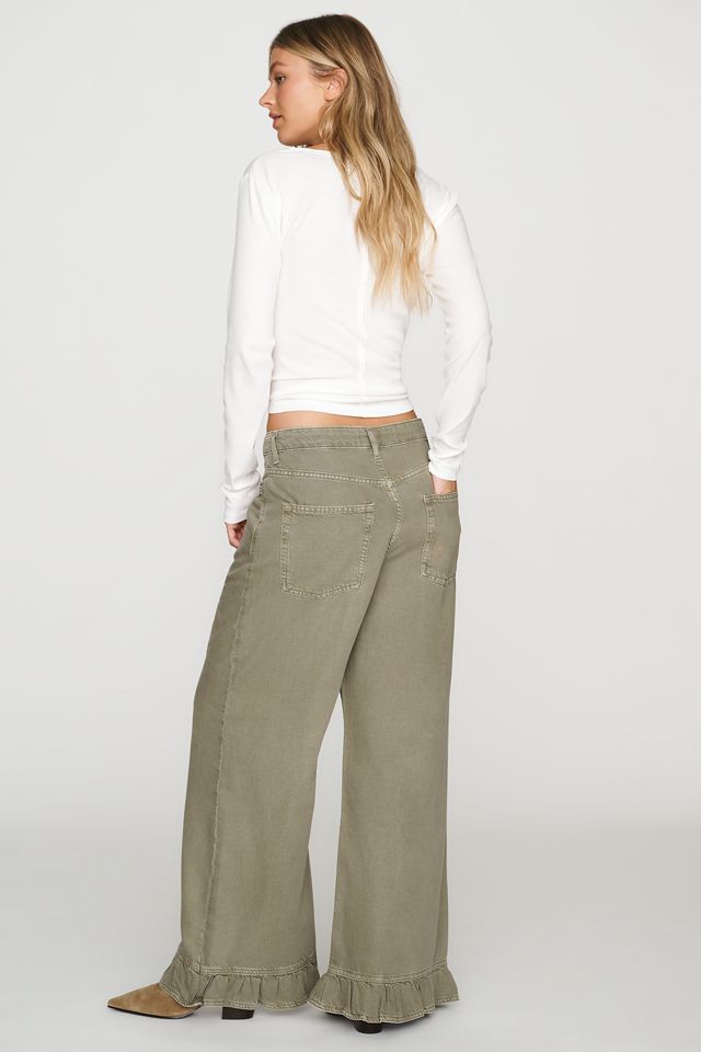 Pilcro High-Rise Wide-Leg Jeans #3