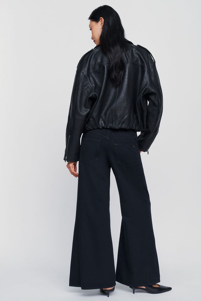 Pilcro Adi High Rise Wide Leg Pull On Jeans #4