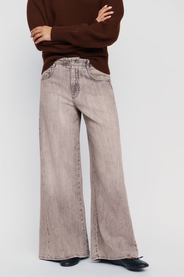 Pilcro Adi Mid Rise Relaxed Wide Leg Jeans #2