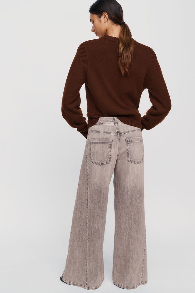 Pilcro Adi Mid Rise Relaxed Wide Leg Jeans #3