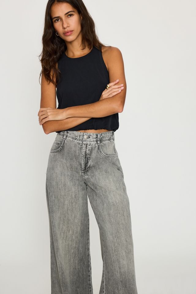 The Adi Mid-Rise Relaxed Wide-Leg Jeans by Pilcro #4
