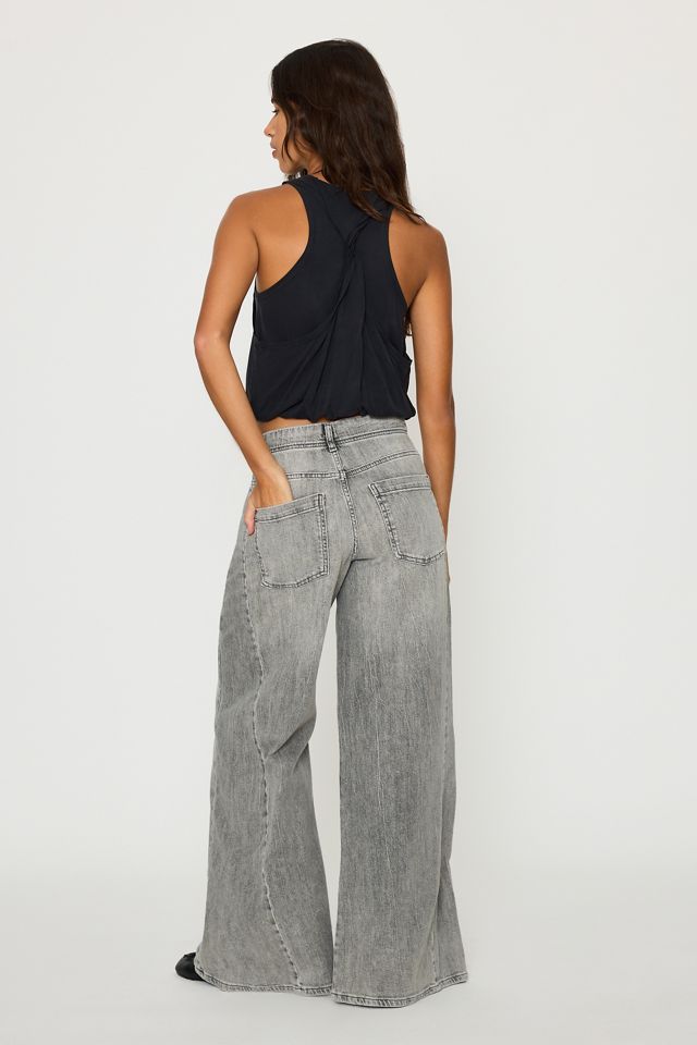 The Adi Mid-Rise Relaxed Wide-Leg Jeans by Pilcro #5