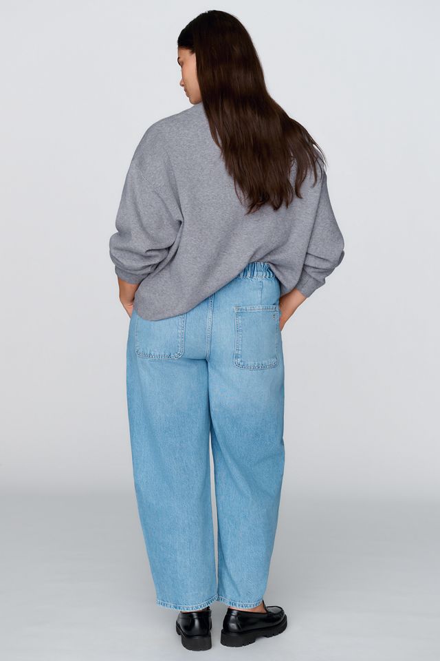 Pilcro High Rise Balloon Jeans #7
