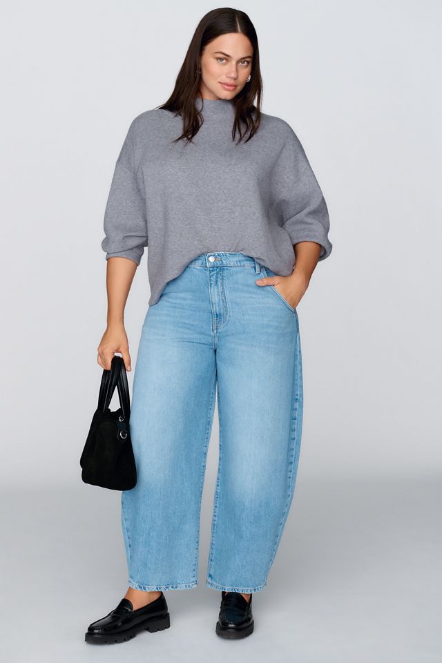 Pilcro High Rise Balloon Jeans #5