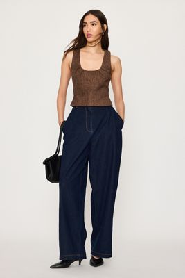 Odd Muse High-Rise Wide-Leg Jeans