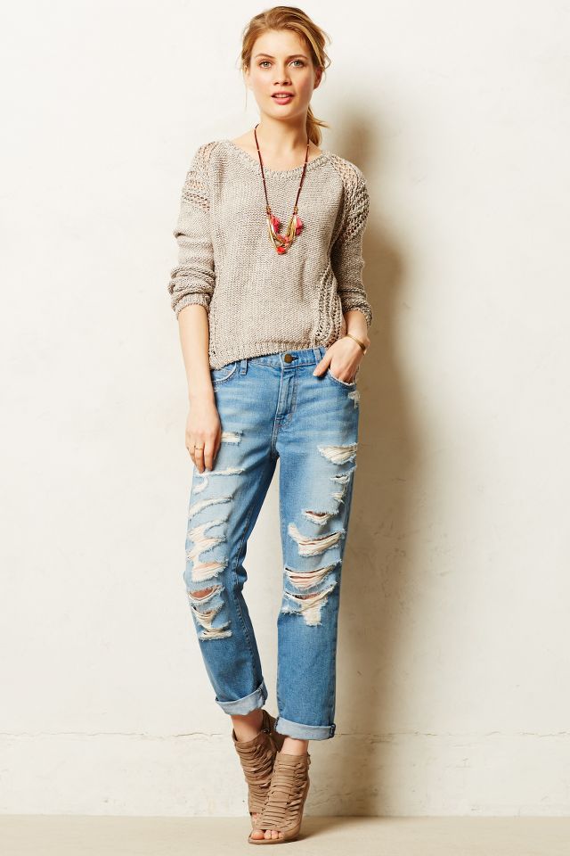 Current elliott best sale distressed jeans