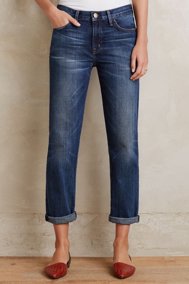 Current/Elliott Fling Mid-Rise Boyfriend Jeans  #1