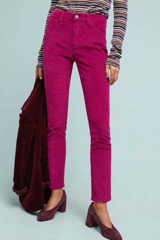Current/Elliott The Stiletto High-Rise Corduroy Skinny Ankle Jeans #2