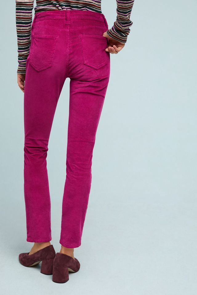 Current/Elliott The Stiletto High-Rise Corduroy Skinny Ankle Jeans #5