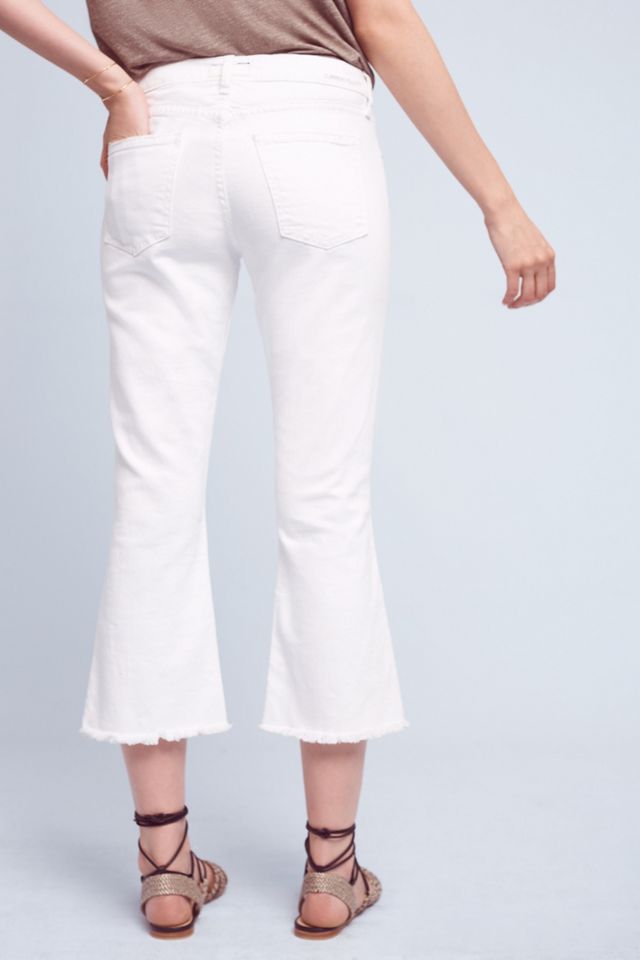 Current/Elliott The Cropped Flip Flop Mid-Rise Jeans #3