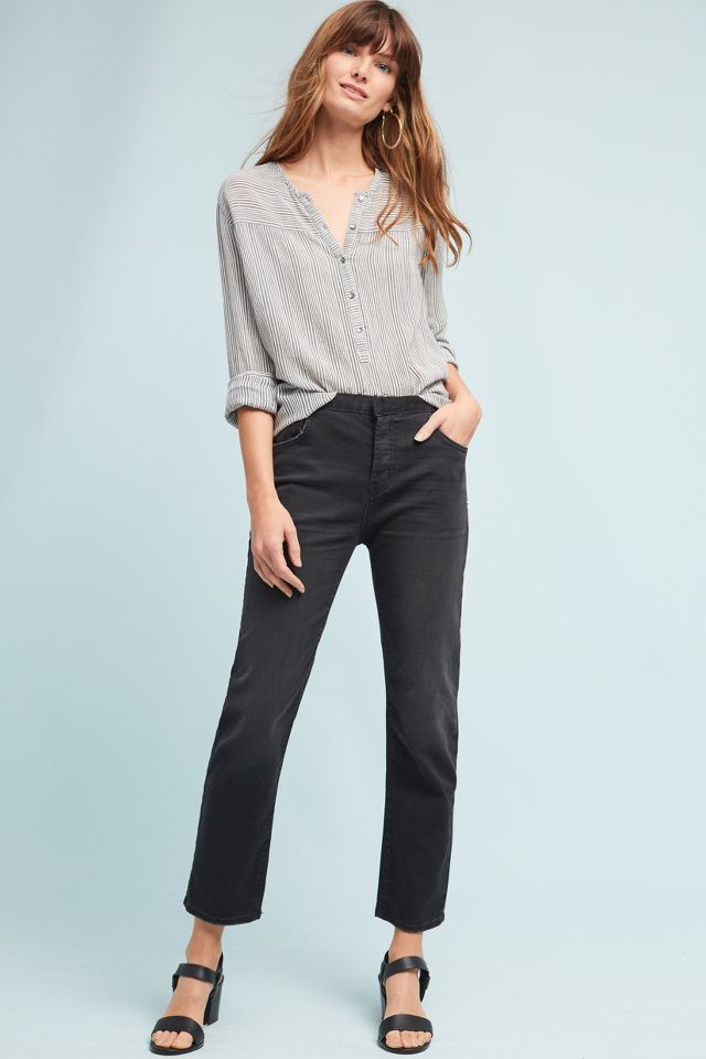 Current elliott vintage hot sale cropped jeans