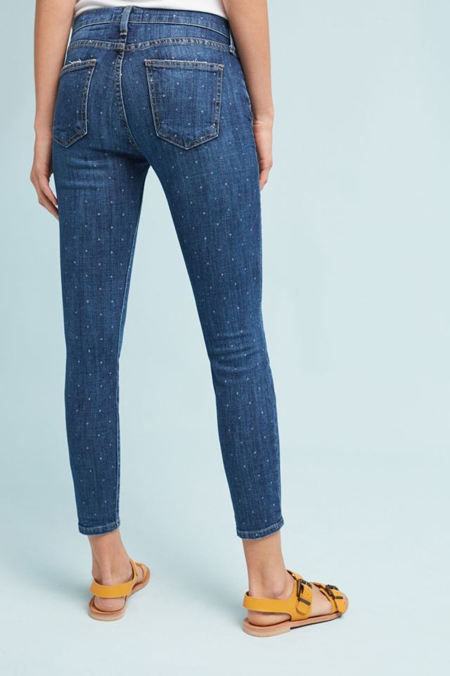Current/Elliott The Stiletto Mid-Rise Skinny Cropped Jeans #3