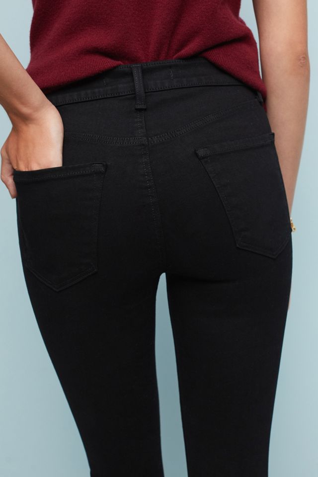 J Brand Alana High-Rise Cropped Skinny Jeans #1