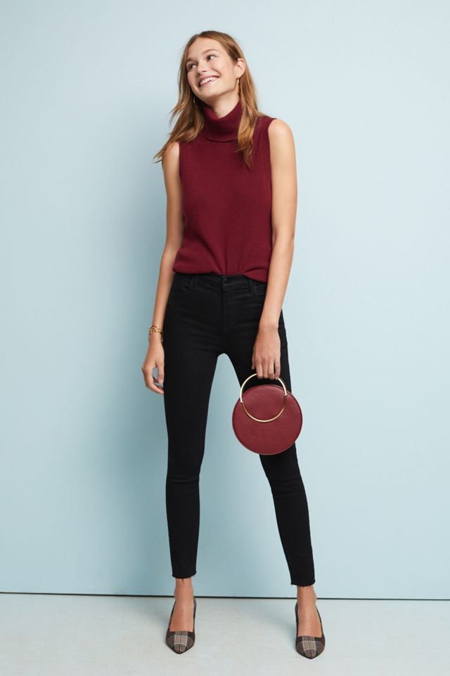 J Brand Alana High-Rise Cropped Skinny Jeans #2