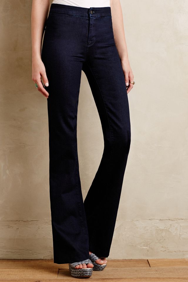 J Brand 2387 Tailored High Rise Flare Jeans Anthropologie