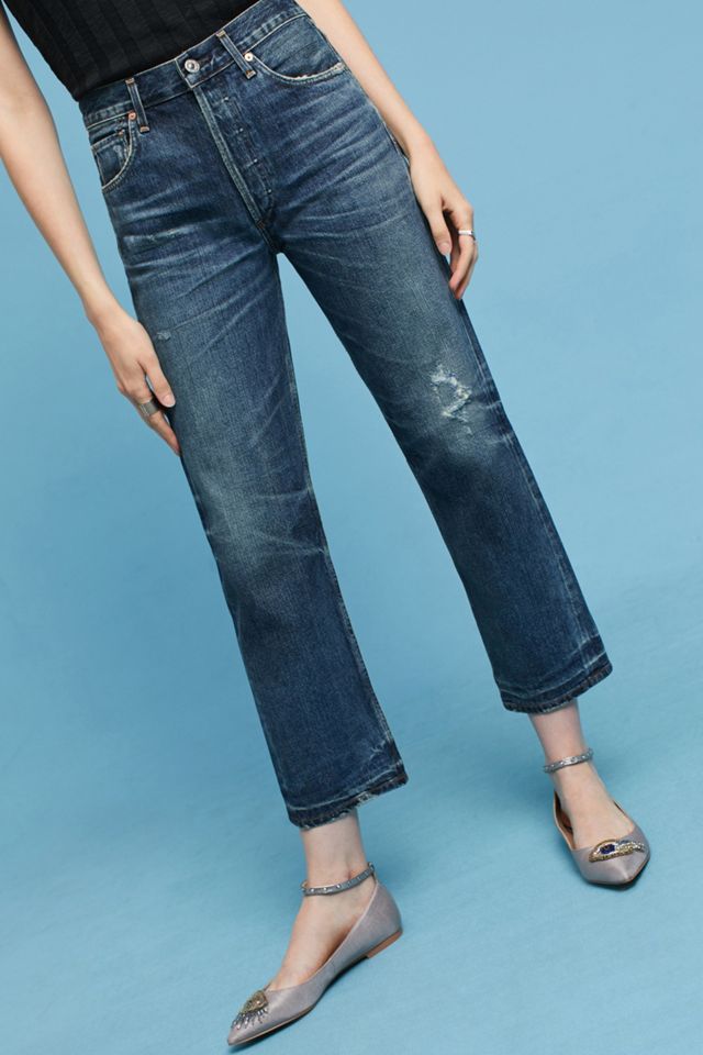 Citizens of Humanity Gia High-Rise Ankle Straight Jeans #1