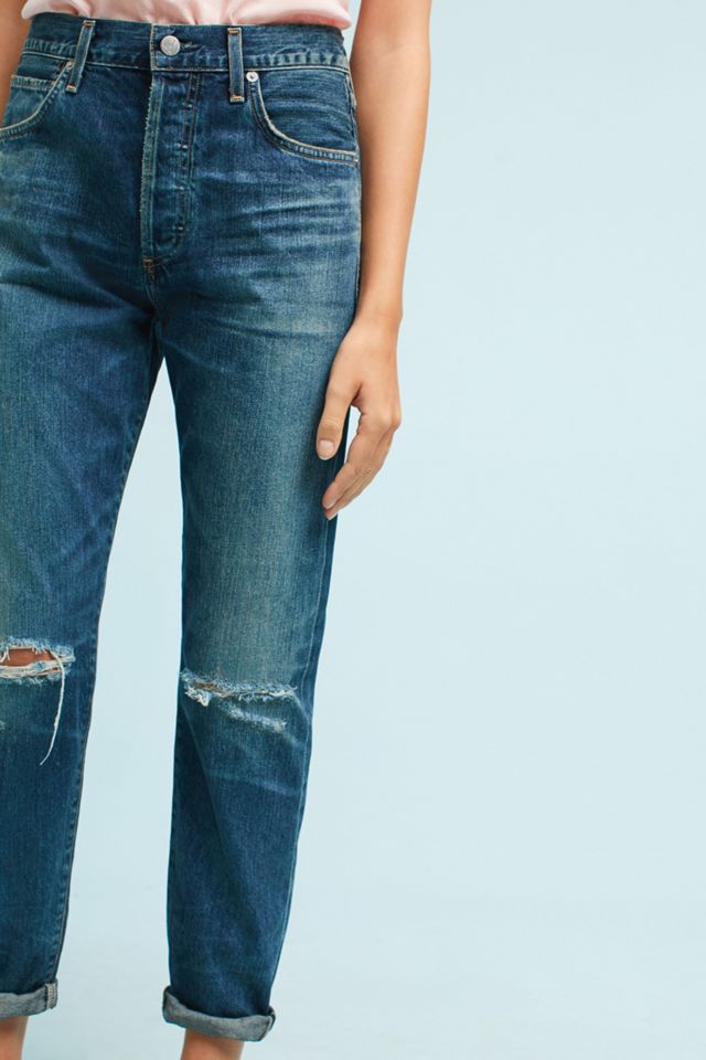 Citizens of Humanity Liya Classic Ultra High-Rise Cropped Jeans #2