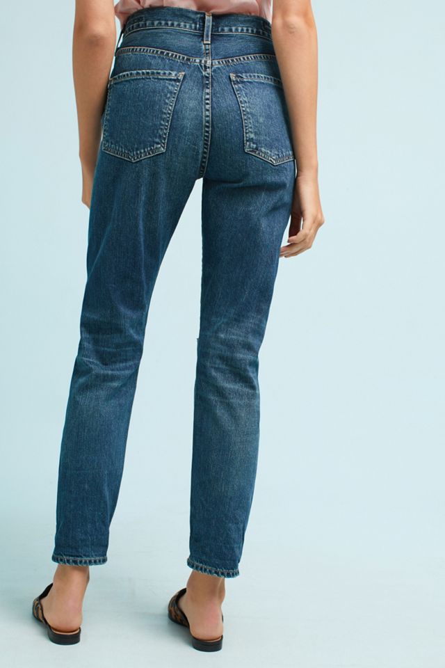 Citizens of Humanity Liya Classic Ultra High-Rise Cropped Jeans #4