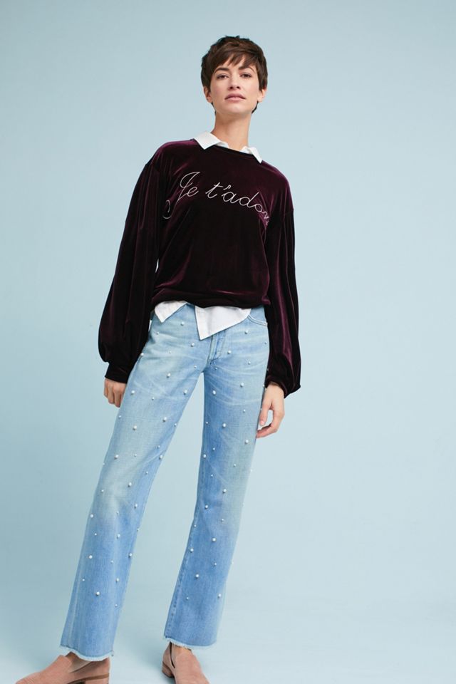 Citizens of Humanity Pearled Parker Relaxed High-Rise Jeans #1