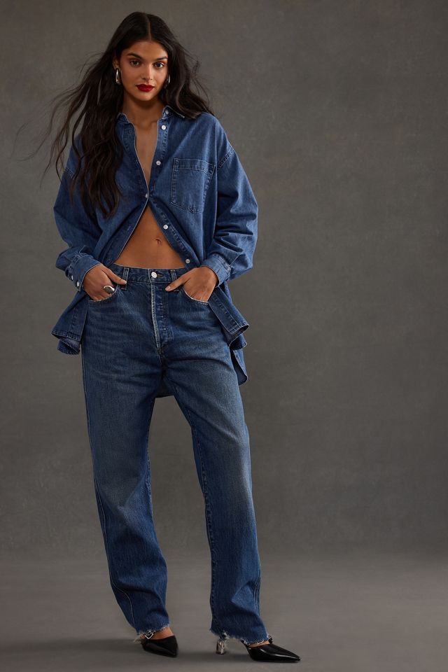 AGOLDE 90s Pinch Waist Straight Leg Jeans