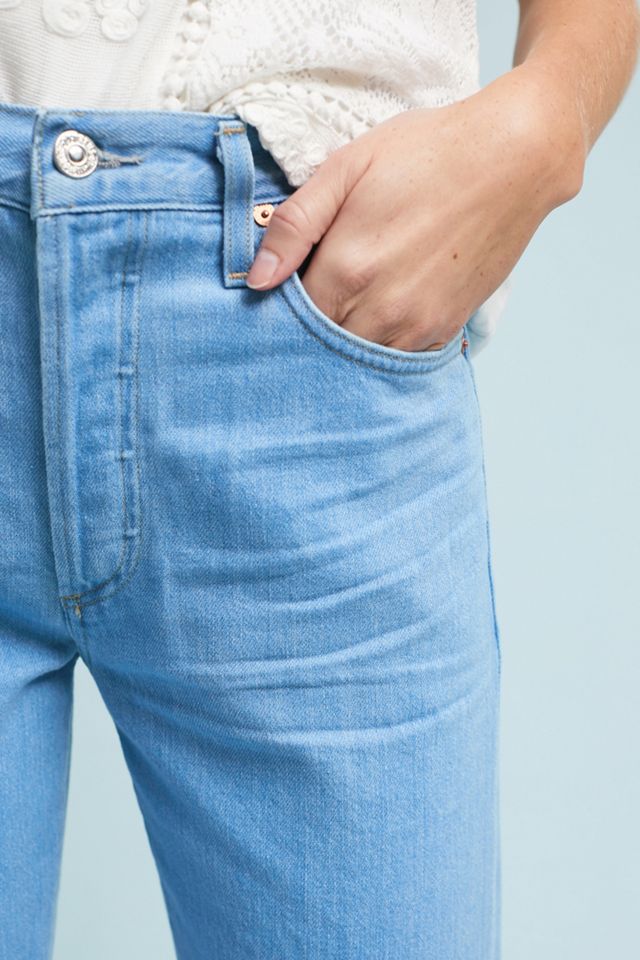 Citizens of Humanity Liya Ultra High-Rise Cropped Straight Jeans #1