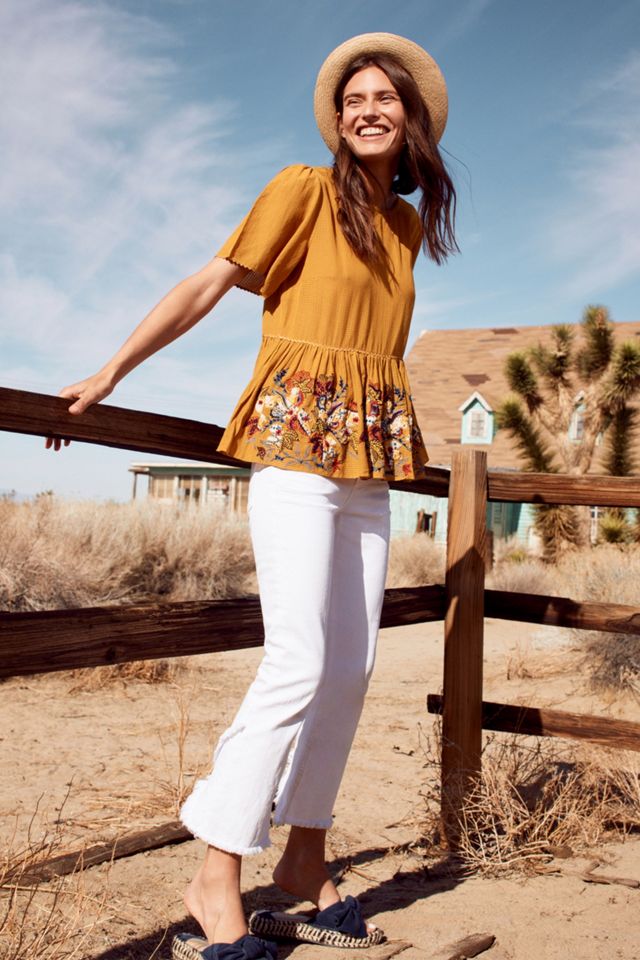Citizens of Humanity Drew High-Rise Cropped Flare Jeans #5