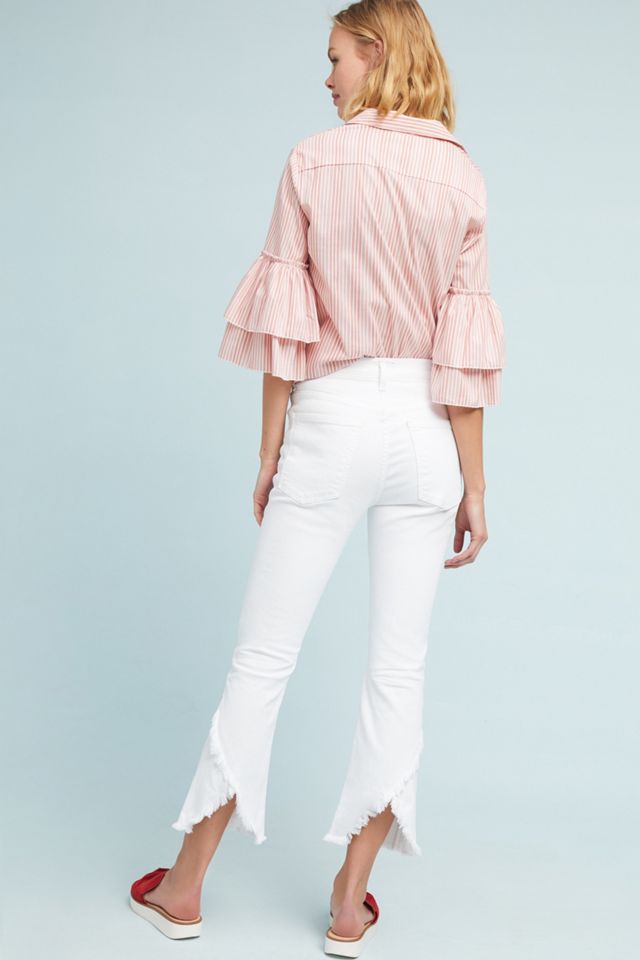 Citizens of Humanity Drew High-Rise Cropped Flare Jeans #3