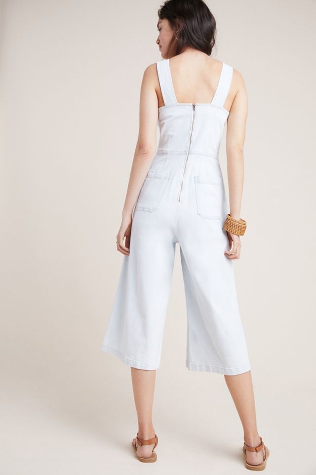 Citizens of Humanity Kelly Culotte Denim Overalls #4