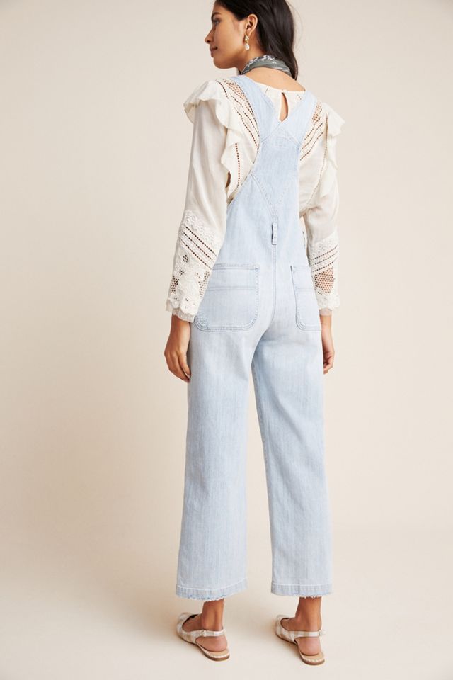 Citizens of Humanity Christie Wide-Leg Denim Overalls #1