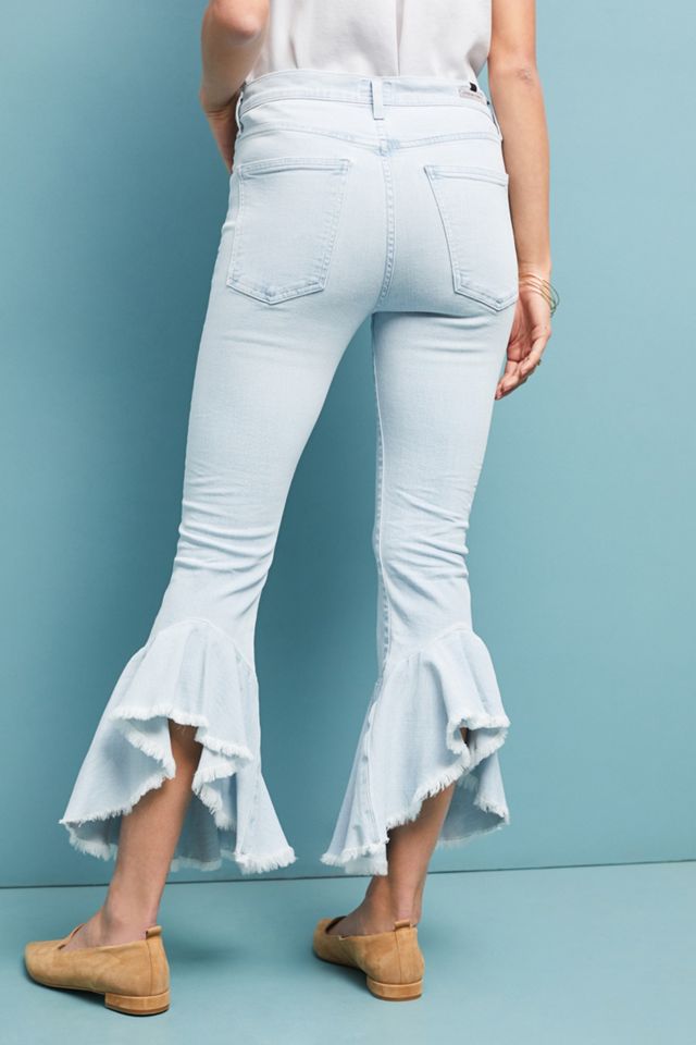 Citizens of Humanity Drew Flounce High-Rise Cropped Flare Jeans #1